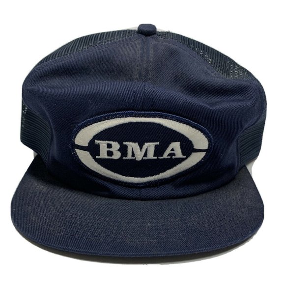 Vintage K Products Sewn Patch Mesh Hat SnapBack - Picture 1 of 6